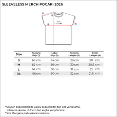 Tiento T-Shirt Sleeve Less Official Merchandise Pocari 2026
