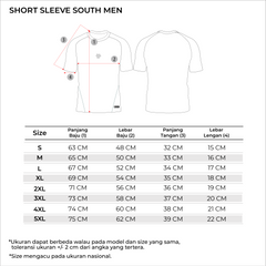 Tiento Jersey Running Men Kaos Olahraga Pria Baju Lari Quick Dry South