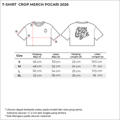 Tiento T-Shirt Crop Official Merchandise Pocari 2026