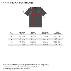 Tiento T-Shirt Official Merchandise Pocari 2026