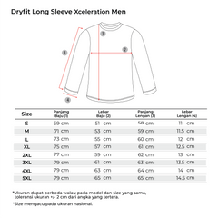Tiento Long Sleeve Dry Fit Xceleration Men