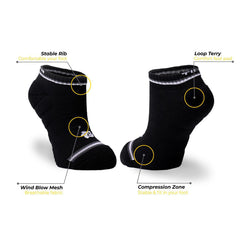 Tiento Short Ankle Compression Socks