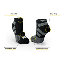 Tiento Short Ankle Compression Socks