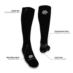 Tiento Sporty Long Compression Socks