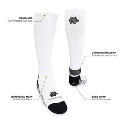 Tiento Sporty Long Compression Socks