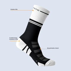 Tiento Sports Socks Running Fitness Kroom Zenith