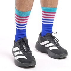 Xcel Compression Socks FREE Crew Socks Men Women Sport Accessories Kaos Kaki Futsal Running Unisex Pria Wanita