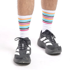 Xcel Compression Socks FREE Crew Socks Men Women Sport Accessories Kaos Kaki Futsal Running Unisex Pria Wanita