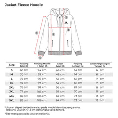 Tiento Jacket Fleece with Zipper Pocket Sporty Jaket Olahraga Saku Resleting Pria