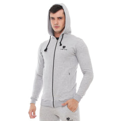 Tiento Jacket Fleece with Zipper Pocket Sporty Jaket Olahraga Saku Resleting Pria