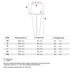Tiento Aleeya Rok Dry Fit Celana Legging Panjang Skirt Leging Long Pants 2in1 Wanita Muslimah Remaja Dewasa Olahraga Lari Gym Fitnes Senam Zumba Tenis