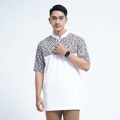 Tiento Baju Koko Muslim Kurta Pakaian Pria Lengan Panjang Pendek