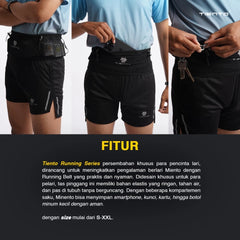 Running Belt FREE Stridez Compression Socks Men Women Sport Accessories Tas Pinggang Kaos Kaki Unisex Pria Wanita