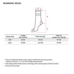 Tiento Kaos Kaki Official Merchandise Jakarta International Marathon 2025