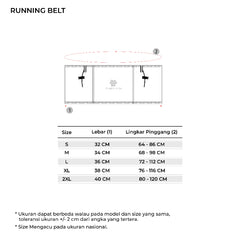 Running Belt FREE Stridez Compression Socks Men Women Sport Accessories Tas Pinggang Kaos Kaki Unisex Pria Wanita