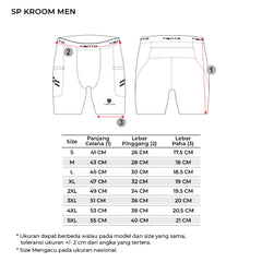 Tiento Merchandise Legging Short Pants Kaki Besi