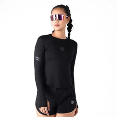 Tiento Jersey Running Women Kaos Olahraga Wanita Lengan Panjang Baju Lari Quick Dry South