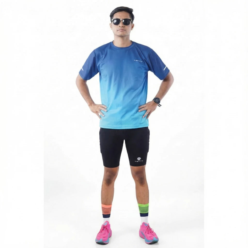 Tiento Pakaian Olahraga Running Jersey Legging Short Lari Sport Anniversary Special Bundling