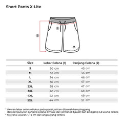 Tiento Short Pants Sporty Xlite