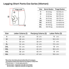 Tiento Legging Short Exo Women